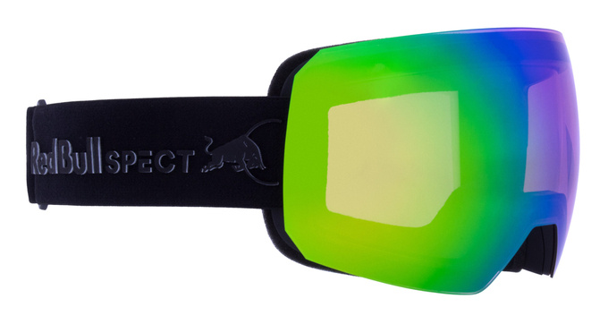 Googles Red Bull Spect Reign 02 Black/Rose & Green Mirror - 2023/24