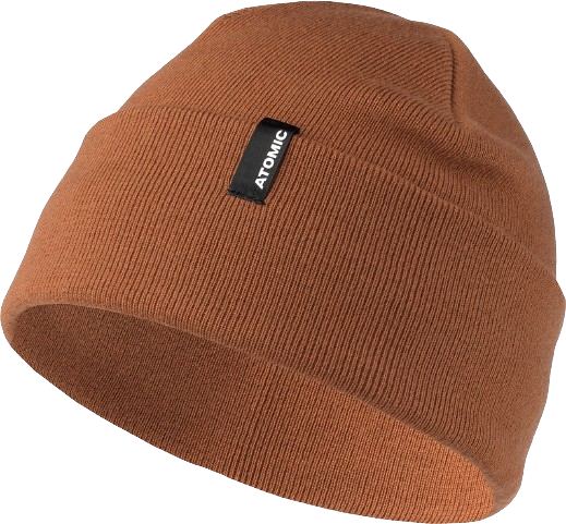 Hat Atomic Alps Rolled Cuff Beanie Brown – 2024/25