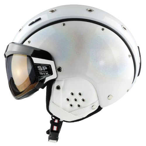 Helmet Casco SP-6 Limited White Black Chameleon - 2024/25