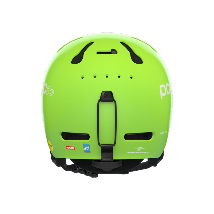 Helmet POC Pocito Auric Cut Mips Fluorescent Yellow/Green - 2024/25