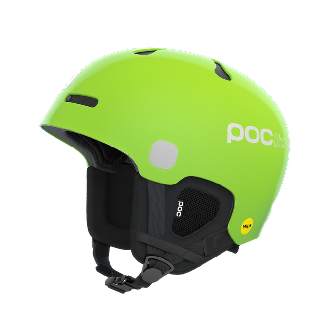 Helmet POC Pocito Auric Cut Mips Fluorescent Yellow/Green - 2024/25