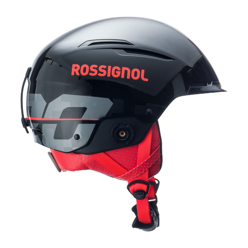 Helmet Rossignol Hero Slalom Impacts Black + Chinguard - 2024/25