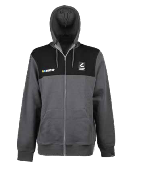 Hoodie Level Logo Zip/Antracite 2024/25