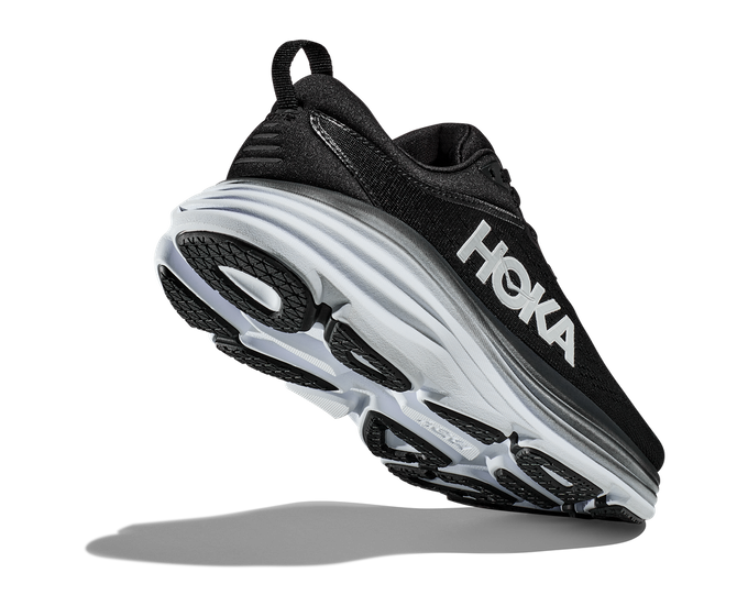 Men shoes Hoka Bondi 8 Black/White