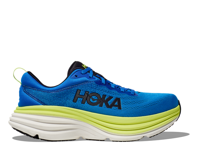 Men shoes Hoka Bondi 8 Electric Cobalt/Lettuce