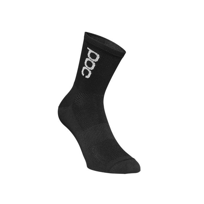 POC Essential Road Sock Short Uranium Black - 2024