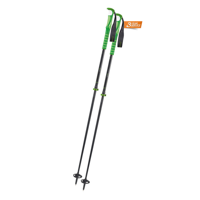 Poles KOMPERDELL Carbon C.7 Ascent Green - 2022/23