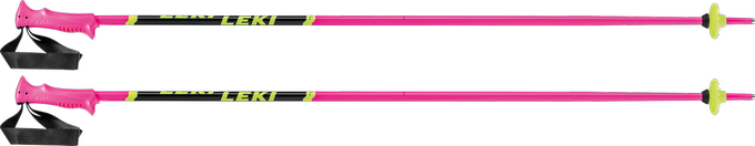 Poles LEKI Racing Kids Pink - 2023/24