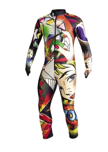 Race Suit ENERGIAPURA Pop Art (not-insulated, padded) - 2021/22