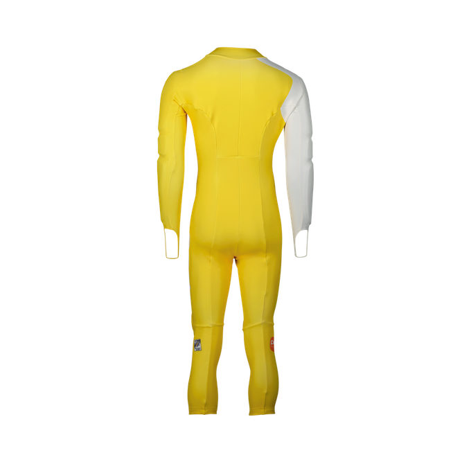 Race Suit POC Skin GS Aventurine Yellow/Hydrogen White - 2023/24