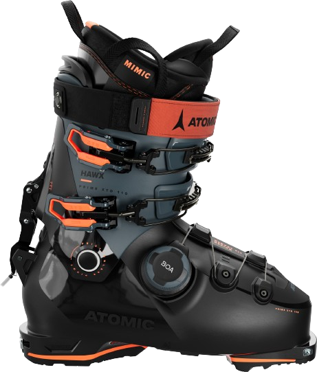 Ski boots Atomic Hawx Prime XTD 110 BOA GW Black/Storm/Orange – 2024/25