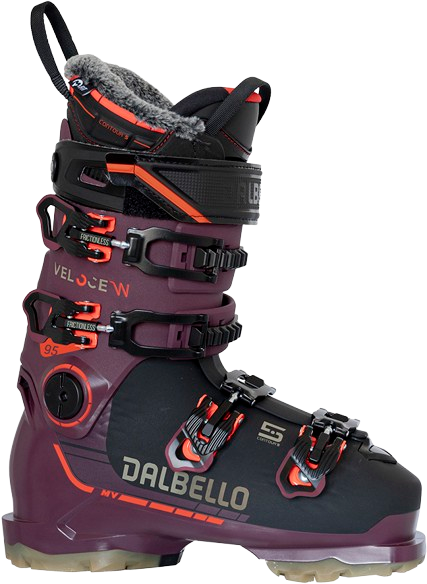 Ski boots Dalbello Veloce 95 MV W Berry/Black - 2024/25