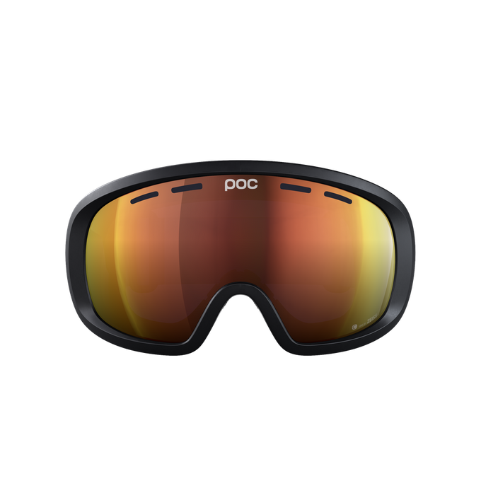 Ski goggles POC Fovea Mid Uranium Black/Partly Sunny Orange - 2024/25