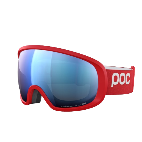 Ski goggles POC Fovea Prismane Red/Partly Sunny Blue - 2024/25