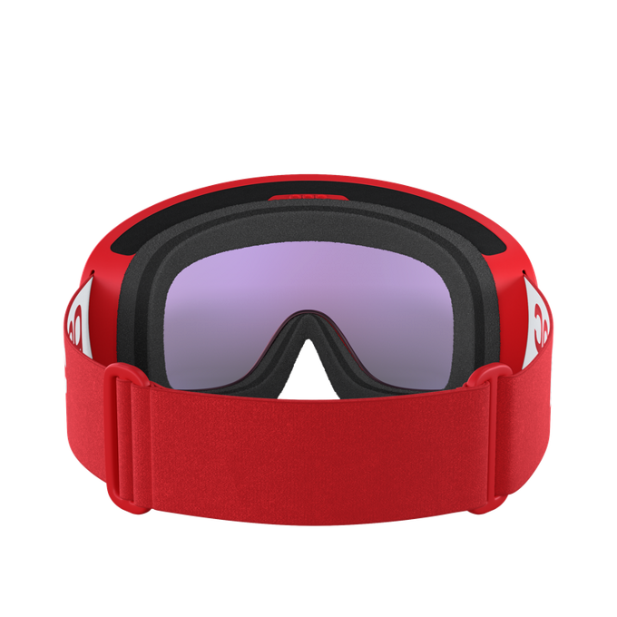 Ski goggles POC Fovea Prismane Red/Partly Sunny Blue - 2024/25