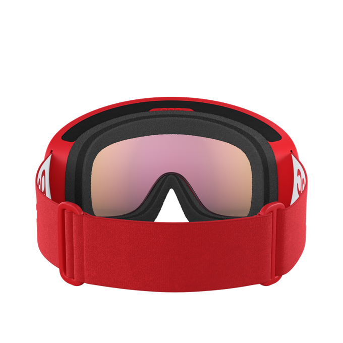 Ski goggles POC Fovea Prismane Red/Partly Sunny Orange - 2024/25