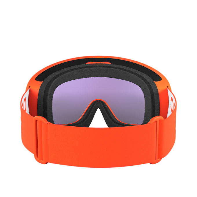 Ski goggles POC Fovea Zink Orange/Partly Sunny Blue - 2024/25