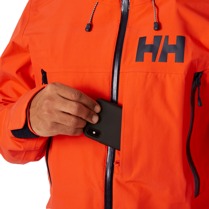 Ski jacket Helly Hansen Sogn Shell 2.0 Jacket Cherry Tomato - 2024/25 