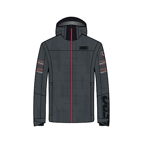 Ski jacket Rossignol Hero Depart JKT Onyx Grey - 2023/24