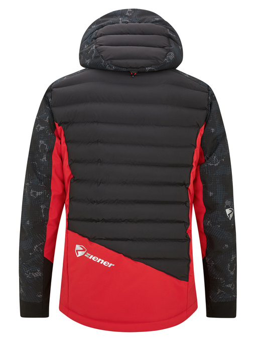 Ski jacket Ziener RCE Coach Jacket Unisex Red - 2024/25