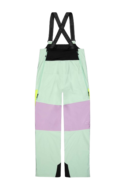 Ski pants Picture Elwy BIB Silt Green Orchid Acid - 2024/25