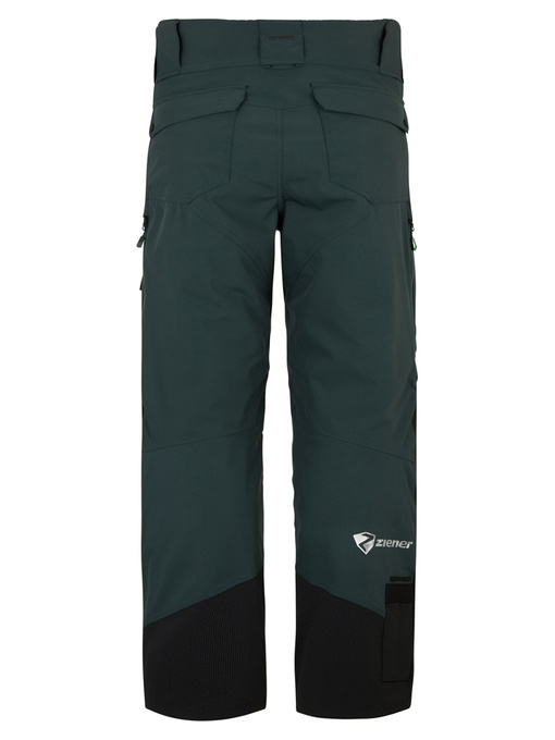 Ski pants Ziener RCE Coach Unisex Pants Dark Jungle - 2024/25