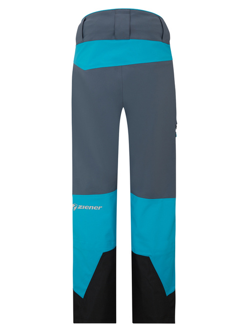 Ski pants Ziener Tewes Full-Zip Junior Teamwear Carribean Ombre - 2024/25