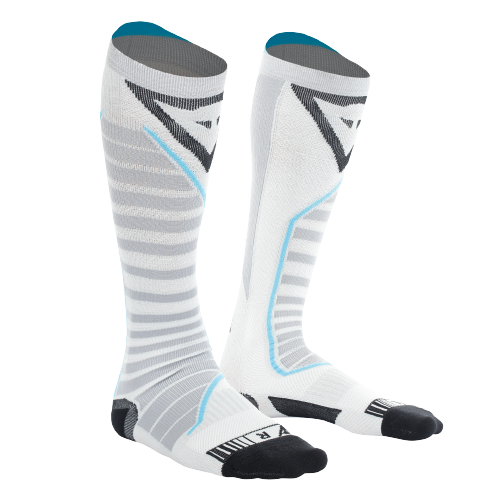 Ski socks Dainese Dry Long Socks Black/Blue - 2024/25