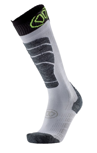 Ski socks Sidas Ski Comfort White/Black - 2024/25