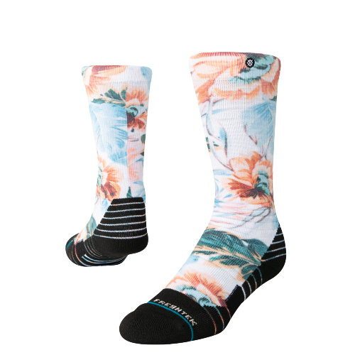 Ski socks Stance Flowerful Snow Kids White - 2023/24