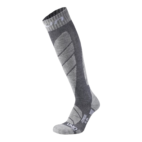 Ski socks UYN Junior Ski Socks Grey - 2024/25