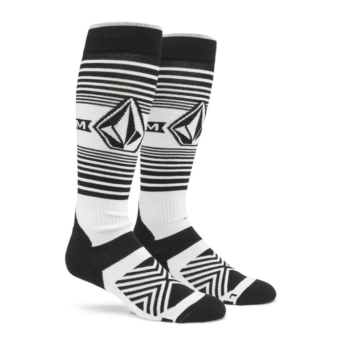 Ski socks Volcom Horizon Wool Blend OTC Sock White - 2024/25