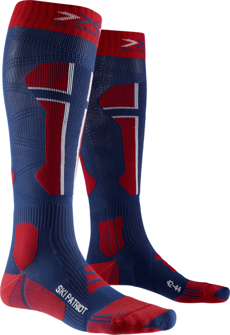 Ski socks X-SOCKS Ski Patriot 4.0 Norway - 2022/23