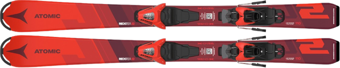 Skis Atomic Redster J2 100-120 + C 5 GW Red/Black - 2024/25