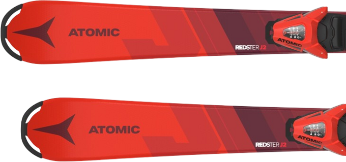 Skis Atomic Redster J2 100-120 + C 5 GW Red/Black - 2024/25