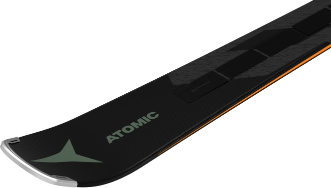 Skis Atomic Redster Q6 + MI 12 GW Black/Orange - 2024/25