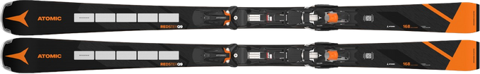 Skis Atomic Redster Q9 Revoshock S Black/Orange 2024/25