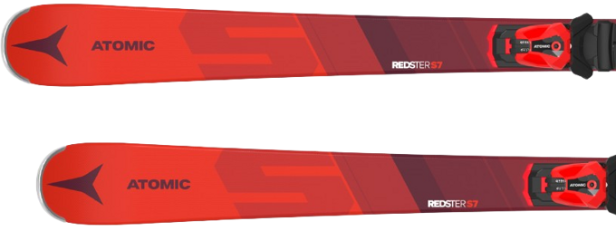 Skis Atomic Redster S7 + MI 12 GW Red/Black - 2024/25