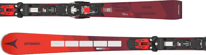 Skis Atomic Redster S9 Revoshock S + X 12 GW Red/Black - 2024/25