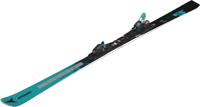 Skis Atomic Redster X9S Revoshock S + X 12 GW Black/Teal - 2024/25