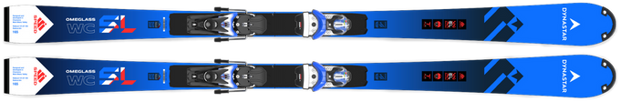 Skis Dynastar Speed Omeglass FIS SL Factory 157 R22  + Spx12 Rockerace Clement Noel - 2023/24