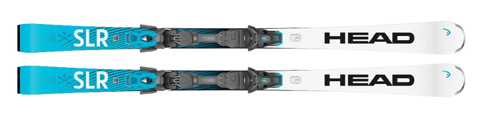 Skis HEAD Worldcup Rebels E.SLR + PR 11 GW Brake [G] 78 mm Matt Black/Speed Blue - 2024/25