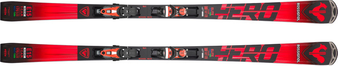 Skis Rossignol Hero Elite MT Ti Cam + Nx 12 Konect GW B80 Black Hot Red - 2023/24