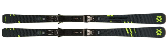 Skis Volkl Peregrine 76 Master + Comp 16 GW Black - 2024/25