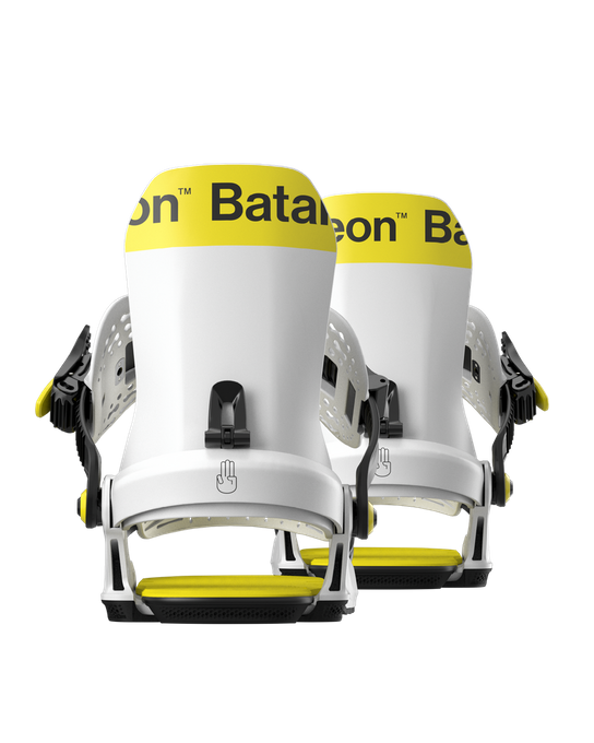 Snowboard Bindings Bataleon Chaos HW Bone White - 2024/25