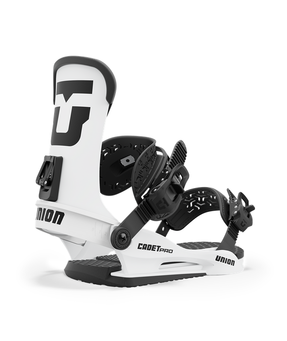 Snowboard Bindings Union Cadet PRO White - 2024/25