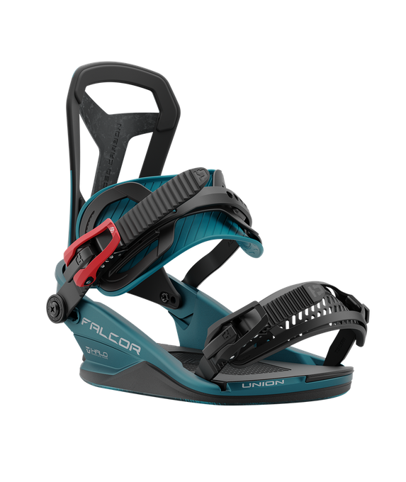 Snowboard Bindings Union Falcor Teal - 2024/25