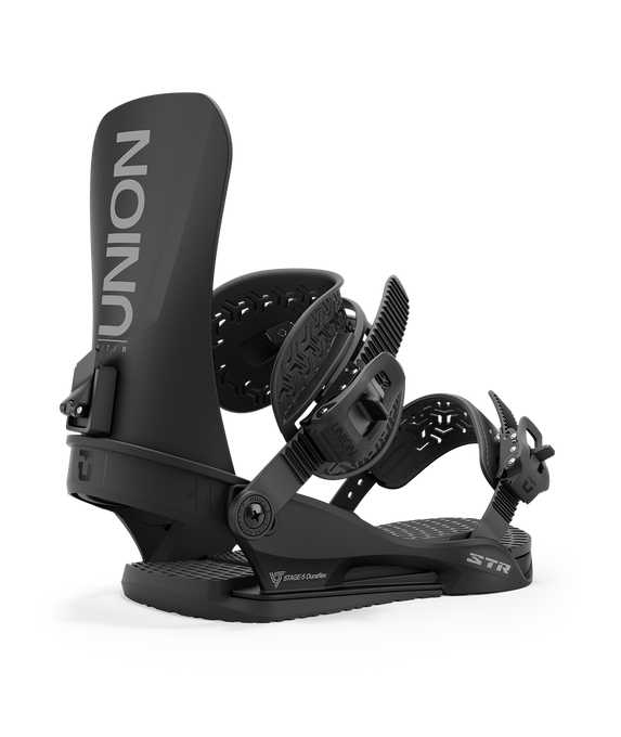 Snowboard Bindings Union STR Black - 2024/25