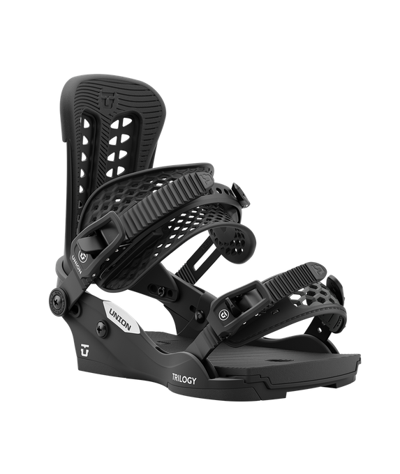 Snowboard Bindings Union Trilogy Classic Black - 2024/25