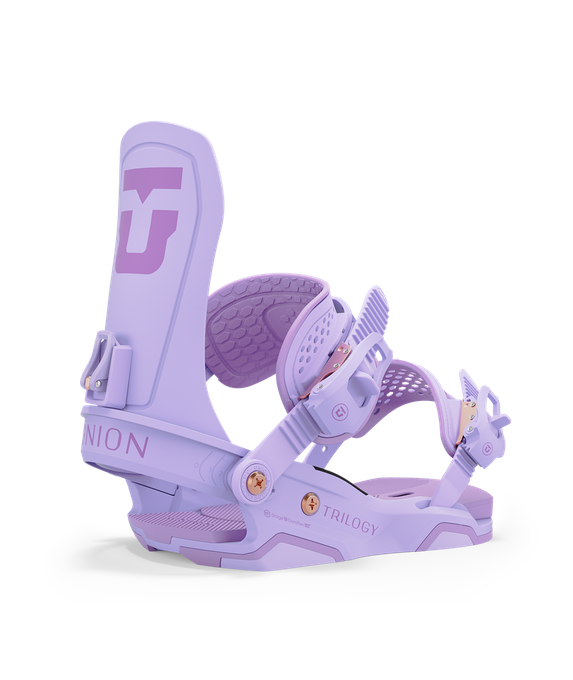 Snowboard Bindings Union Trilogy Lavender - 2024/25